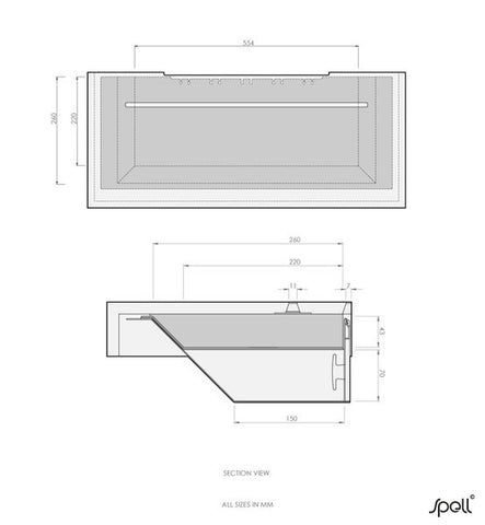 STAGE Charging Shelf - Black Oak Edition