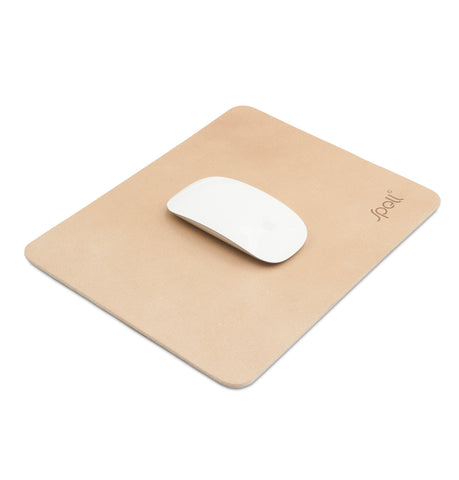 PREMIUM Leather Mousepad- Natural