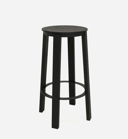 WORKER Stool Black